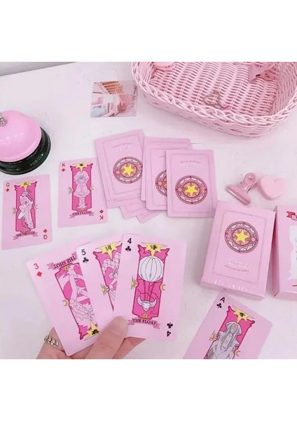 No.3 Tarzı 54SHEETSBOX Sevimli Anime Kart Captor Sakura Poker Kartları Comaracter Koleksiyonu Iskambil Kartları Şekil Oyuncaklar Erkek Kız Hediyeler Için (Yurt Dışından)
