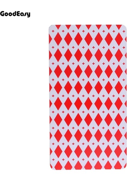 Kırmızı Stil Su Geçirmez Taşınabilir Kağıt Mahjong Oyun Kartları 2 Akrilik Dices ve Flanel Çantası ile Set Goodeasy Tarafından Seyahat Mahjong Poker Kartı (Yurt Dışından)