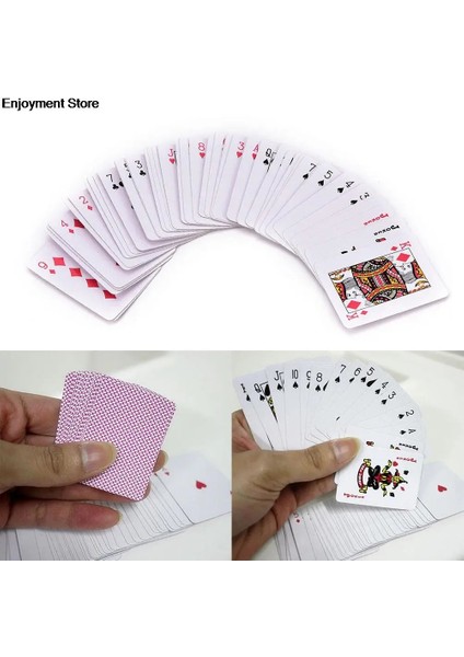 1 Takım Siyah Tarzı 1 Setvcpaper Oyun Kartları Su Geçirmez Oyun Kartları Plastik Poker Kartları Poker Destesi Altın Poker Kartları (Yurt Dışından)