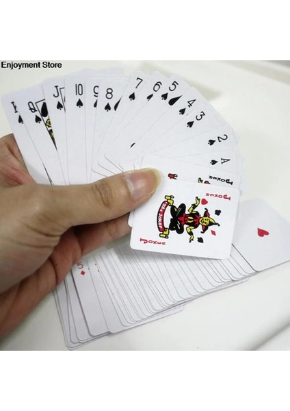 1 Takım Siyah Tarzı 1 Setvcpaper Oyun Kartları Su Geçirmez Oyun Kartları Plastik Poker Kartları Poker Destesi Altın Poker Kartları (Yurt Dışından)