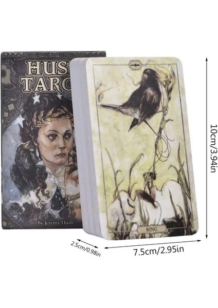 Bir Stil Hush Tarot Için Oracle Tarot Kartları Tam Ingilizce Versiyonu Masa Oyunları Oracle Kartları Tarot Güverte Kart Oyunu Kartları Oyunları Masa Oyunları (Yurt Dışından) fiyatları
