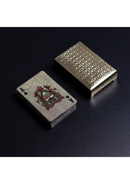 Siyah Stil 2 Takımlot Poker Plastik Su Geçirmez Masa Oyun Kartları Set Poker Yıkanabilir Plastik Kart Destesi Poker Seyahat Oyunları (Yurt Dışından) modelleri
