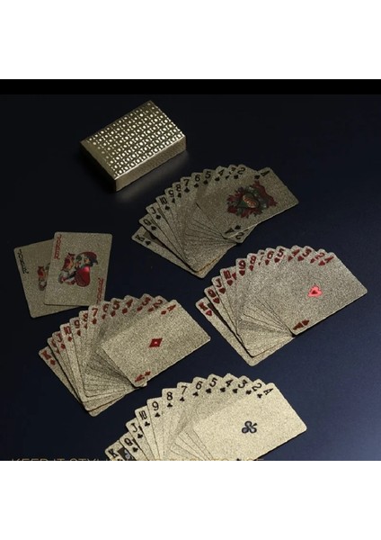 Siyah Stil 2 Takımlot Poker Plastik Su Geçirmez Masa Oyun Kartları Set Poker Yıkanabilir Plastik Kart Destesi Poker Seyahat Oyunları (Yurt Dışından) fırsatları