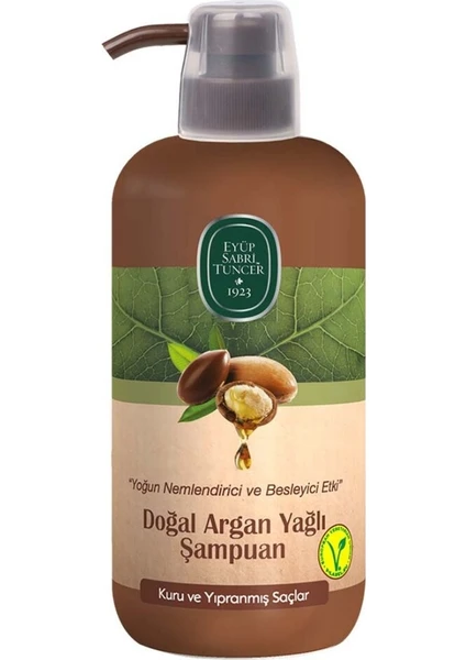 Eyüp Sabri Tuncer Doğal Argan Yağlı Şampuan 600 ml