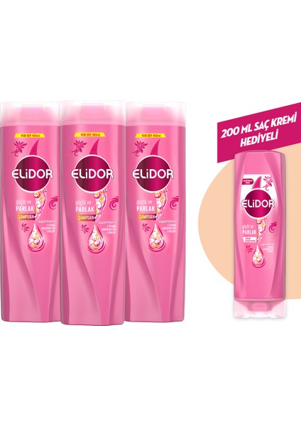 Superblend Saç Bakım Şampuanı Güçlü ve Parlak 400 ml X3 fiyatları