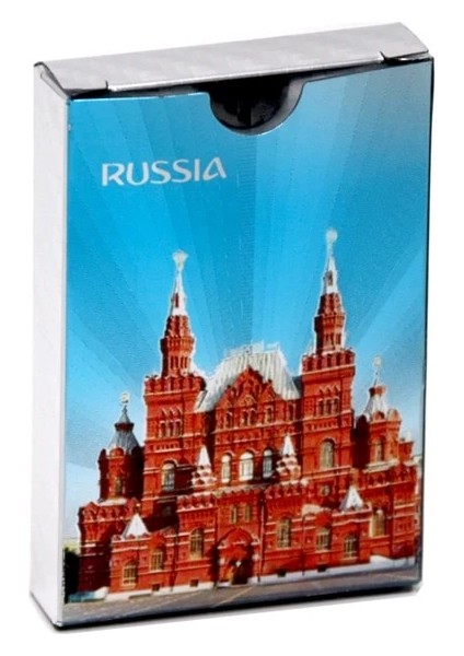 Açık Gri Tarzı 36 Cardsdeck Russia Poker Seti 24K Altın Folyo Oyun Kartları Plastik Pvc Su Geçirmez Dayanıklı Standart Карты Игральные (Yurt Dışından)