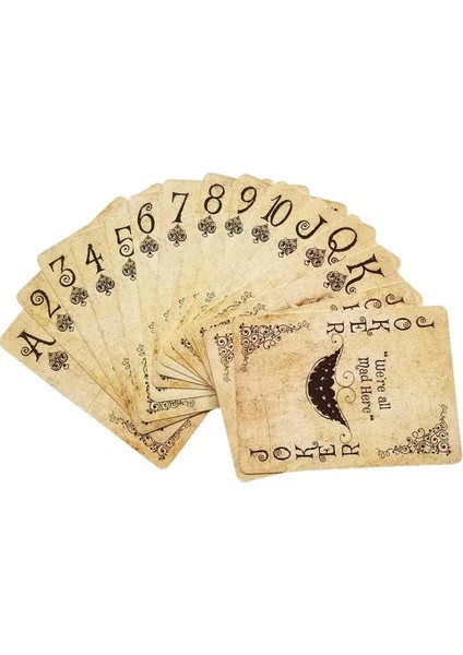 Eski Oyun Kartları Masa Oyunları Retro Poker Oyun Kartları Deste Masa Oyunları Retro Poker Seti Sihirli Kart Yenilik Mevcut Pokerler (Yurt Dışından) fırsatları