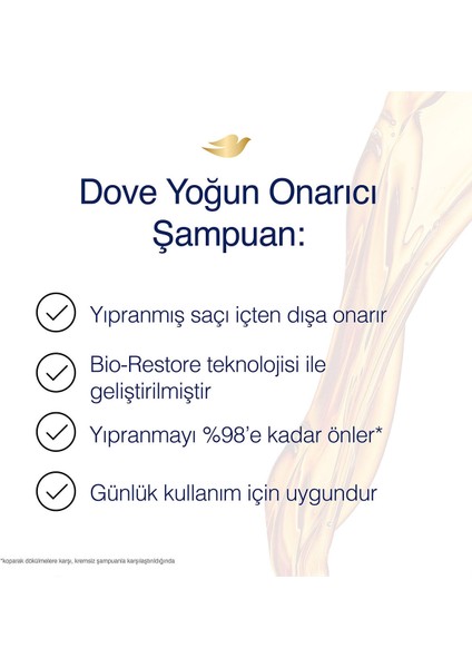 Ultra Care Saç Bakım Şampuanı Yoğun Onarıcı Yıpranmış Saçlar 400 ml X3 indirimleri