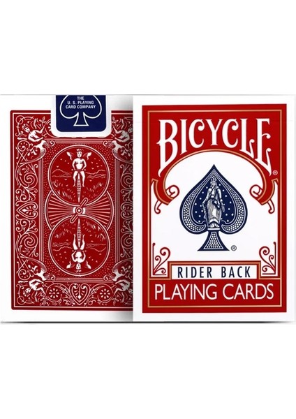 Uluslararası Kırmızı Stil Bisiklet Sürücüsü Geri Standart Dizin Oyun Kartları Redblue Güverte Poker Boyutu 808 Yeni Mühürlü Uspcc Abd Sihirli Kartlar Sihirli Hileler Sahne (Yurt Dışından)