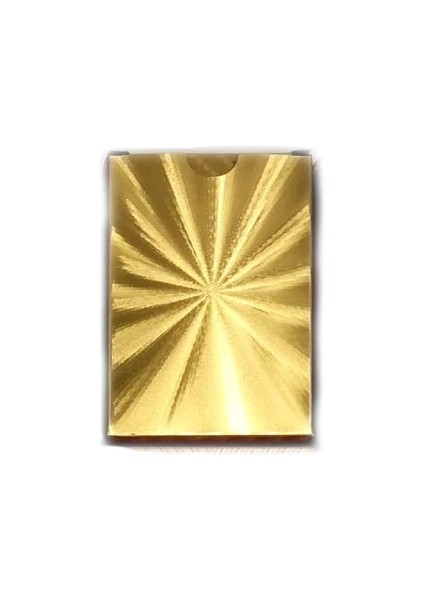 Işın Stili Yeni Altın Doğrusal Desen Altın Oyun Kartları Suya Dayanıklı Petpvc Plastik Poker (Yurt Dışından)