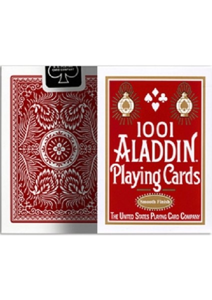 Alaaddin Kırmızı Tarzı Bisiklet Sürücüsü Geri Standart Dizin Oyun Kartları Tally-Ho Güverte Uspcc Abd Poker Sihirli Kart Oyunları Sihirli Hileler Sahne (Yurt Dışından)