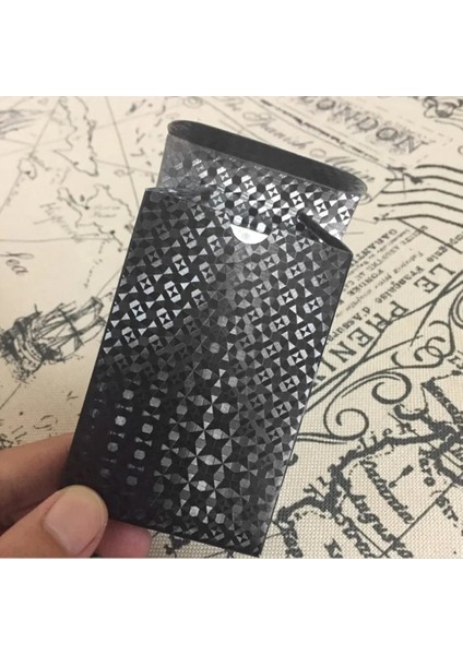 Bir Stil Ack Altın Folyo Poker Yenilik Koleksiyonu Su Geçirmez Pvc Plastik Oyun Kartları Seti Düz Renk Kara Tahta Oyunu Dro (Yurt Dışından) fırsatları