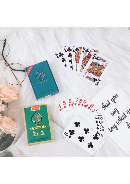 B Tarzı Gizli Işaretli Poker Kartları Perspektif Oyun Kartları Sihirli Aksesuarlar Basit Ama Beklenmedik Sihir Hileleri (Yurt Dışından)