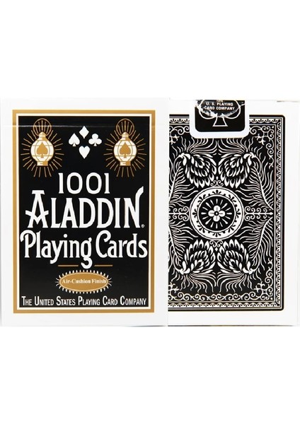 Alaaddin Siyah Tarzı Bisiklet Sürücüsü Geri Standart Dizin Oyun Kartları Tally-Ho Güverte Uspcc Abd Poker Sihirli Kart Oyunları Sihirli Hileler Sahne (Yurt Dışından)
