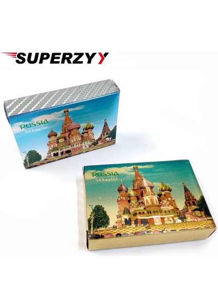 Altın Tarzı 2020 Yeni Ardsdeck Rus 24K Altın Folyo Oyun Kartları Pvc Plastik Su Geçirmez Poker Standart Oyun Kartları (Yurt Dışından) modelleri