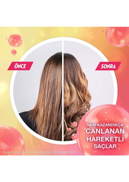 Collagen Blends Sülfatsız Saç Bakım Şampuanı Moisture Boom Yoğun Nem Terapisi 350 ml X3