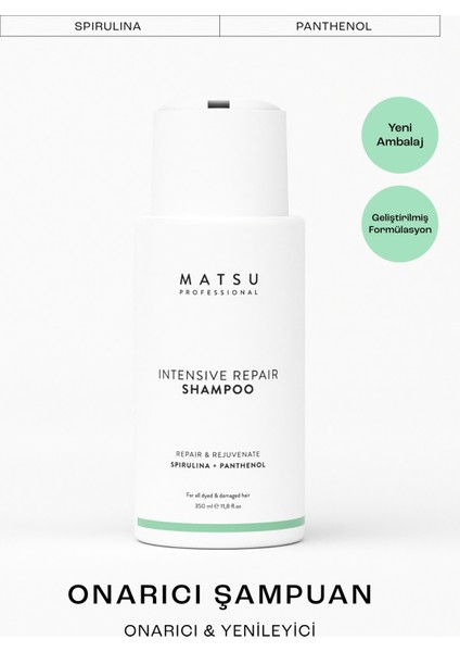 Intensive Repair Yıpranmış Saçlar Için Yoğun Bakım Şampuanı 350 ml