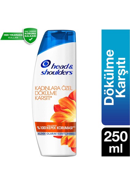 Head And Shoulders Kadınlara Özel Kepeğe Karşı Etkili Şampuan 250 ml