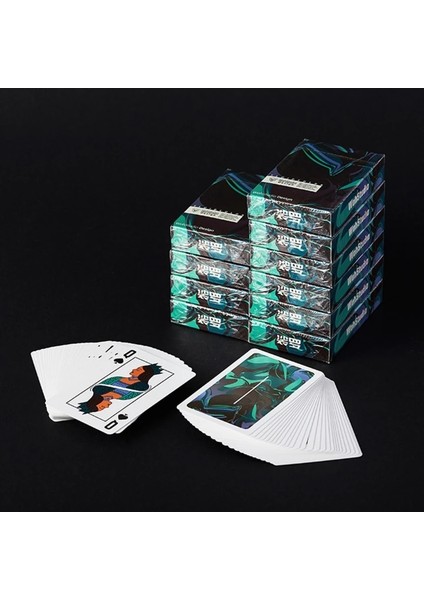 Bir Stil Basit Stil Oyun Kartları Yeni Akışkan Çiçek Kesim Poker Aile Partisi Masa Oyunu Oyun Kartları Poker Kartları (Yurt Dışından)
