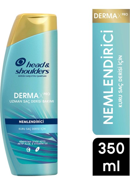 Head And Shoulders Dermaxpro Nemlendirici Kepek Karşıtı Şampuan Kuru Saç Derisi Için 350 ml