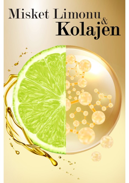 Misket Limonu&kolajen Yağlı Saçlar Için Şampuan 3X500 ml