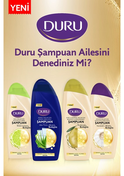 Misket Limonu&kolajen Yağlı Saçlar Için Şampuan 3X500 ml