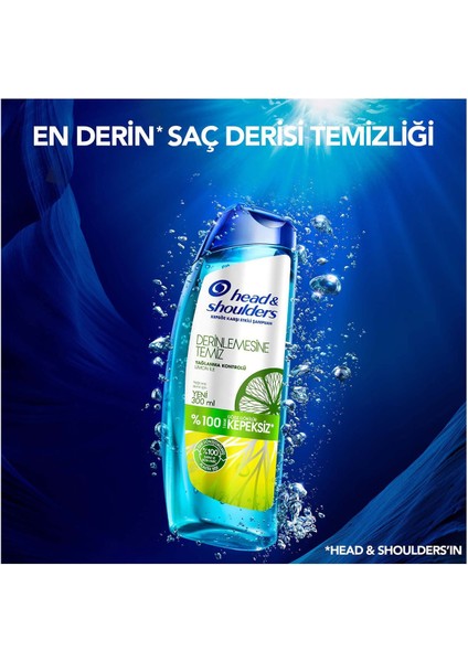 Head And Shoulders Derinlemesine Temiz Yağlanma Kontrolü Şampuan 300 ml modelleri
