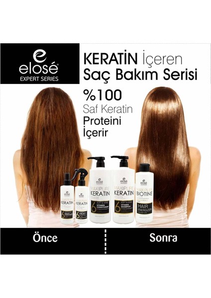 Keratin Tuzsuz Saç Bakım Şampuanı 1000 ml