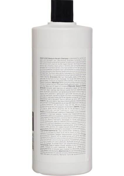Keratin Tuzsuz Saç Bakım Şampuanı 1000 ml