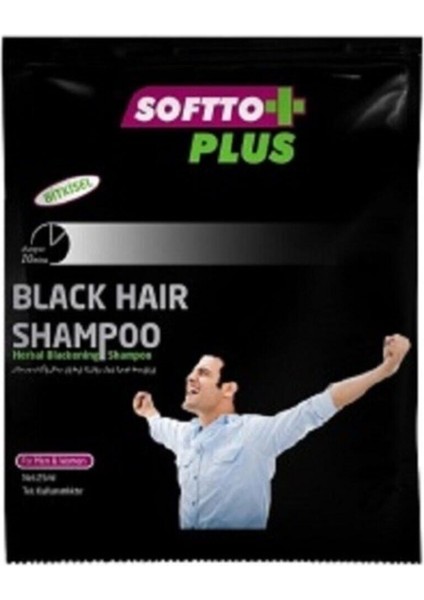 Black Hair Shampoo 25 ml