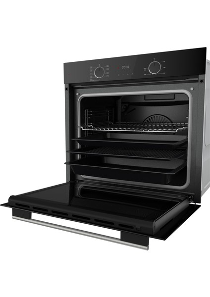 Fryart Serisi Airfry Pişirme Siyah Set (ED075 + XE63CS +D080 )
