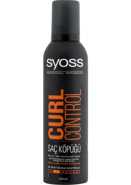 Syoss Curl Control Saç Köpüğü 250 ml