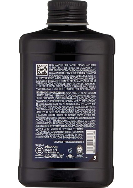 Heart Of Glass Sarı ve Açık Tonlu Saçlar Için Için Ipeksi Renk Koruyucu Şampuan 250 ml