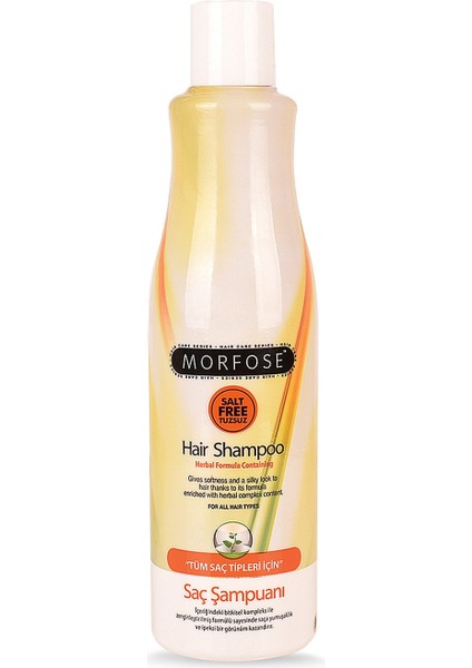 Bitkisel Tuzsuz Şampuan 500 ml