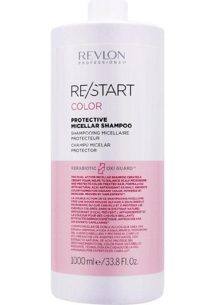 Restart Color Protectıve Renk Koruyucu Şampuan 1000 ml