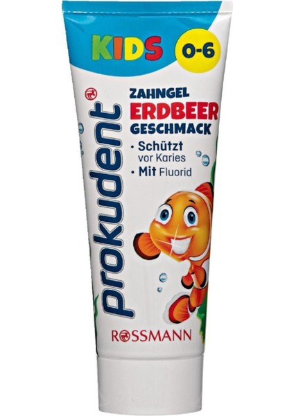 Kids 0-6 Yaş Çürüklere Karşı Güçlü Koruma Diş Macunu 75 ml