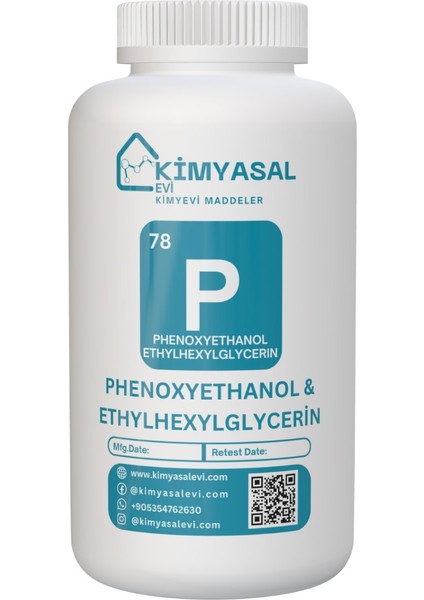 078 Phenoxyethanol & Ethylhexylglycerın Ehp 100 gr