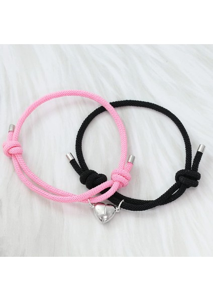 Adet Manyetik Çift Bilezikleri Kadın Erkek, Güneş ve Ay Cazibe Eşleşen Bilezik Sevgilisi Erkek Arkadaşı Için Hediyeler Kız Arkadaşı En Iyi Arkadaş (Yurt Dışından) modelleri