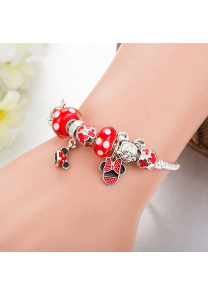 Kadın Charm Bileklik, Kırmızı Kristal Boncuklu Yılan Kemik Zinciri, Hazine Kutusu Tokalı Bileklik, Çoğu Bileğe Uygun, Kadınlar Için Sevgililer Günü Hediyeleri (Boyut: 17CM) (Yurt Dışından) fiyatları