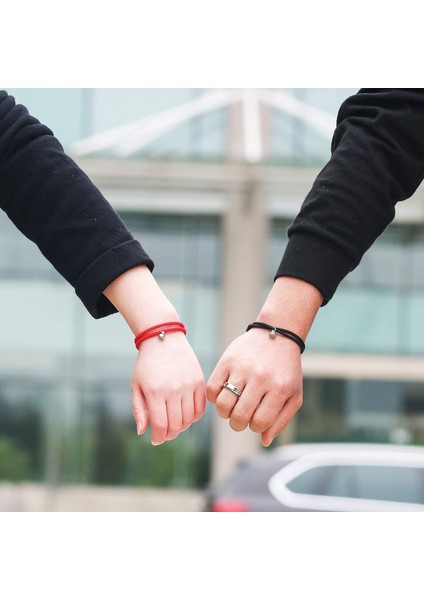 Adet Manyetik Çift Bilezikleri Kadın Erkek, Güneş ve Ay Cazibe Eşleşen Bilezik Sevgilisi Erkek Arkadaşı Için Hediyeler Kız Arkadaşı En Iyi Arkadaş (Yurt Dışından) indirimleri