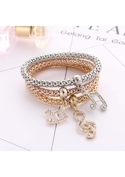 Adet/takım Çok Katmanlı Kelebek Kalp Fil Takılar Zincir Bilezik Kristal Streç Bilezik Kadınlar Için Genç Kız Takısı (Yurt Dışından) modelleri