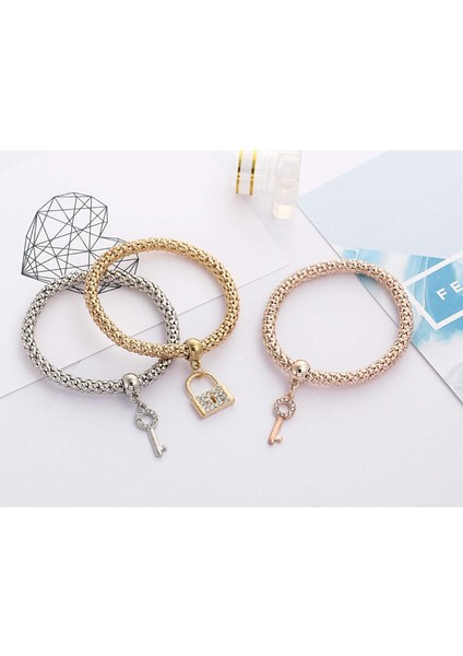 Adet/takım Çok Katmanlı Kelebek Kalp Fil Takılar Zincir Bilezik Kristal Streç Bilezik Kadınlar Için Genç Kız Takısı (Yurt Dışından) fiyatları