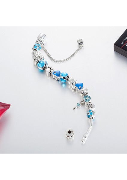 Kadınlar Charm Yılan Kemik Zinciri, Anahtar Kolye Boncuklu Anahtar Kolye Boncuklu Bilezik, Çoğu Bileğe Uyuyor, Kadınlar Için En Iyi Tatil Hediyesi (Boyut: 18CM) (Yurt Dışından) modelleri