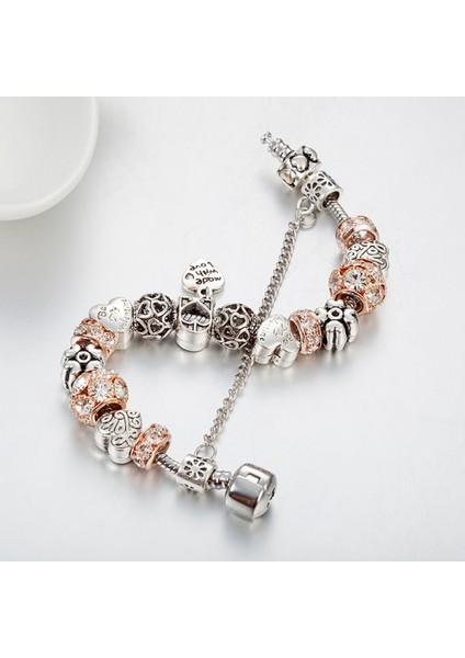 Kadın Charm Bileklik, Kristal Boncuklu Yılan Kemik Zinciri, Hazine Kutusu Toka Bileklik, Çoğu Bileğe Uyum, Kadınlar Için En Iyi Tatil Hediyeleri (Yurt Dışından) fırsatları