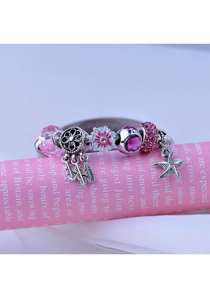 Kristal Bilezik Ayarlanabilir Dream Catcher Kolye Bilezik Kristal Boncuklu Kadın Takı Onun Için En Iyi Hediye (Yurt Dışından) modelleri
