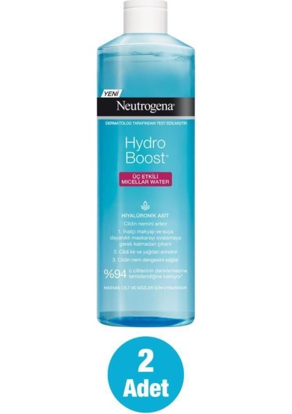 Hydro Boost Micellar Water 400 ml X2