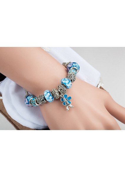 Kadın Charm Bileklik, Kule Kolyeli Yılan Kemik Zinciri, Hazine Kutusu Tokalı Bileklik, Çoğu Bileğe Uygun, Kadınlar Için Sevgililer Günü Hediyeleri (Boyut: 18CM) (Yurt Dışından) modelleri
