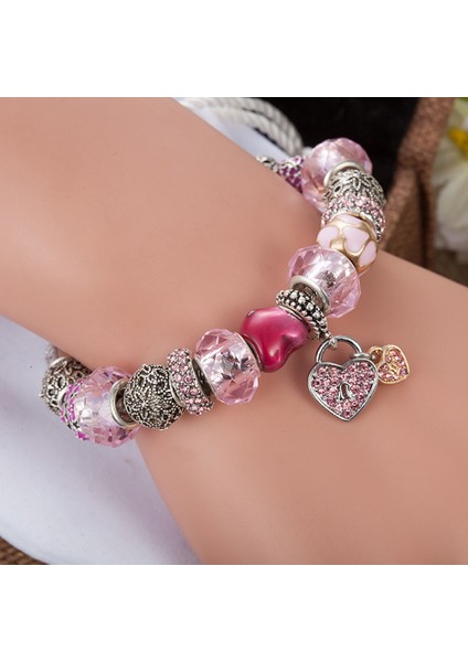 Kadın Charm Yılan Kemik Zinciri, Kristal Kesim Top Bileklik, Çoğu Bileğe Uyuyor, Kadınlar Için En Iyi Tatil Hediyesi (Boyut: 18CM) (Yurt Dışından) modelleri