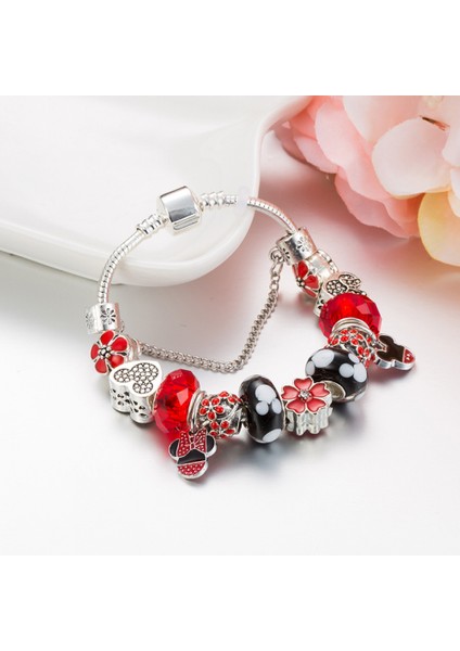 Kadın Charm Yılan Kemik Zinciri, Kristal Boncuklu Bileklik, Çoğu Bileğe Uyuyor, Kızlar Için En Iyi Hediyeler (Boyut: 17CM) (Yurt Dışından) modelleri