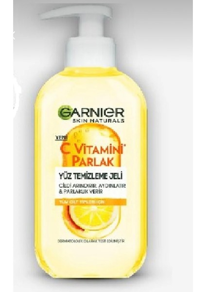 C Vitamini Parlak Yüz Temizleme Jeli 200 ml